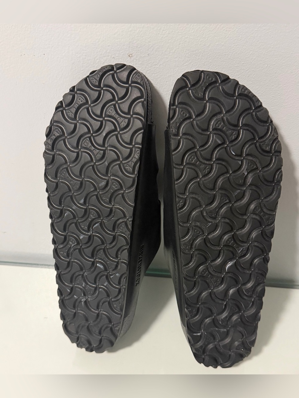Birkenstock Black Two-Strap EVA Slide Sandals - Picture 3 of 6